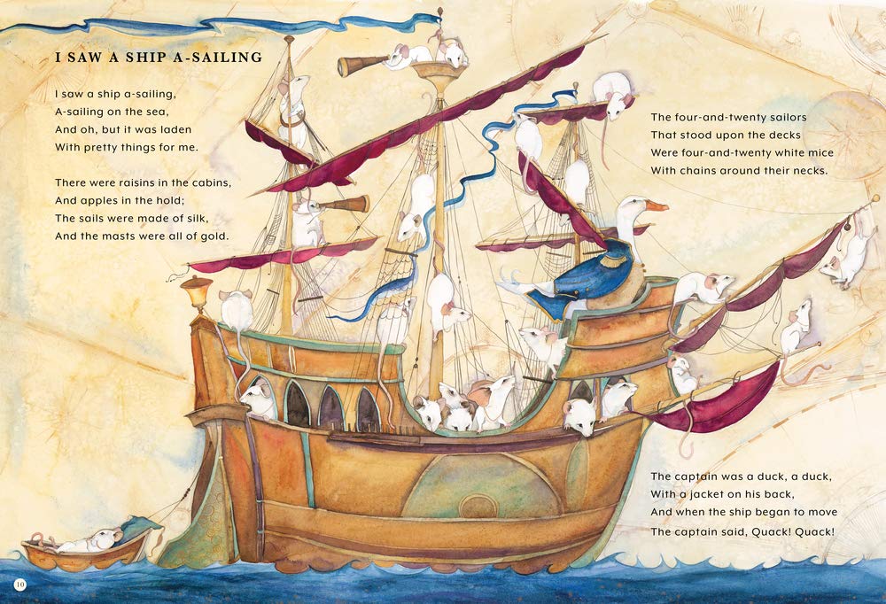 the jackie morris book of classic nursery rhymes - Ảnh 7