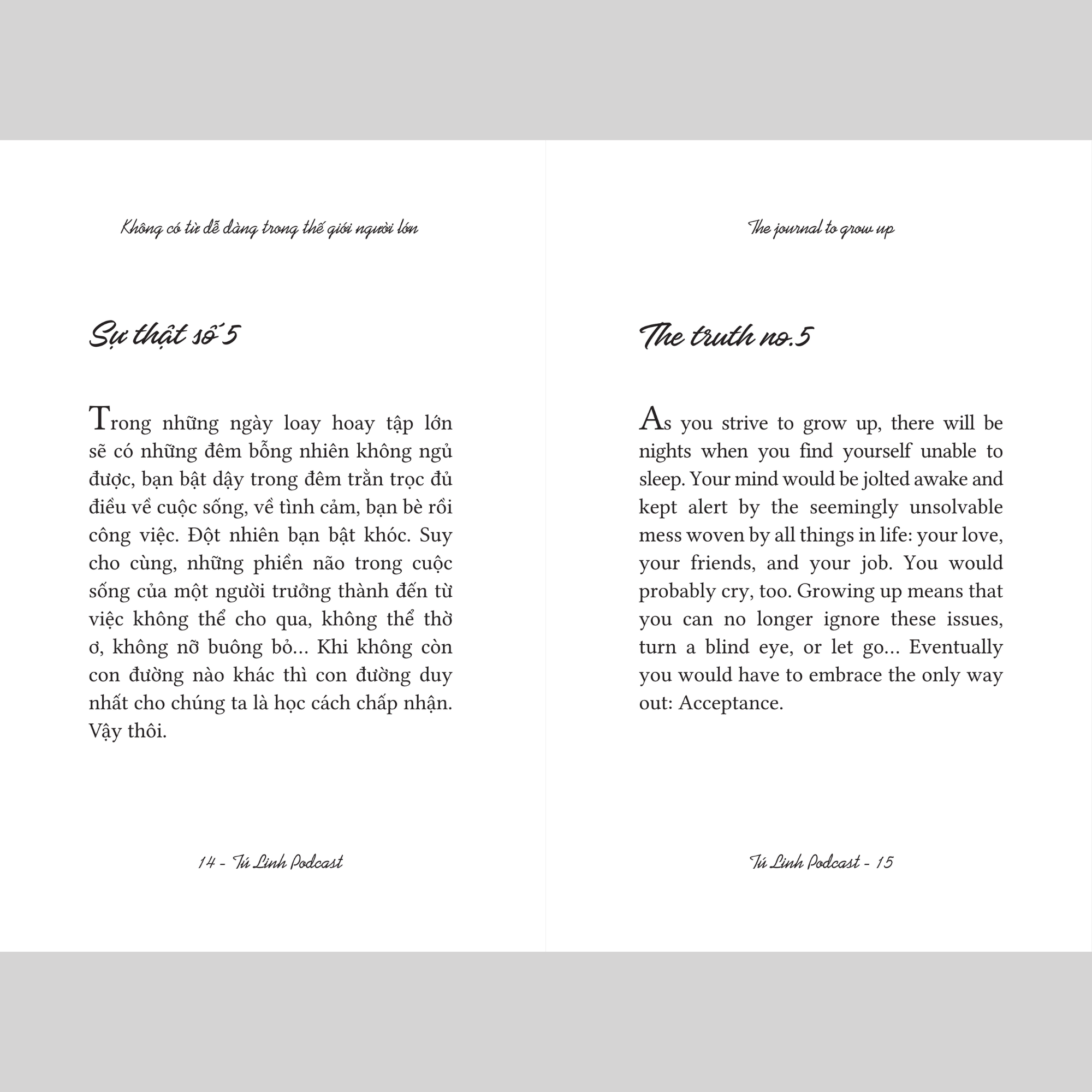 the journal to grow up - không có từ dễ dàng trong thế giới người lớn - Ảnh 10