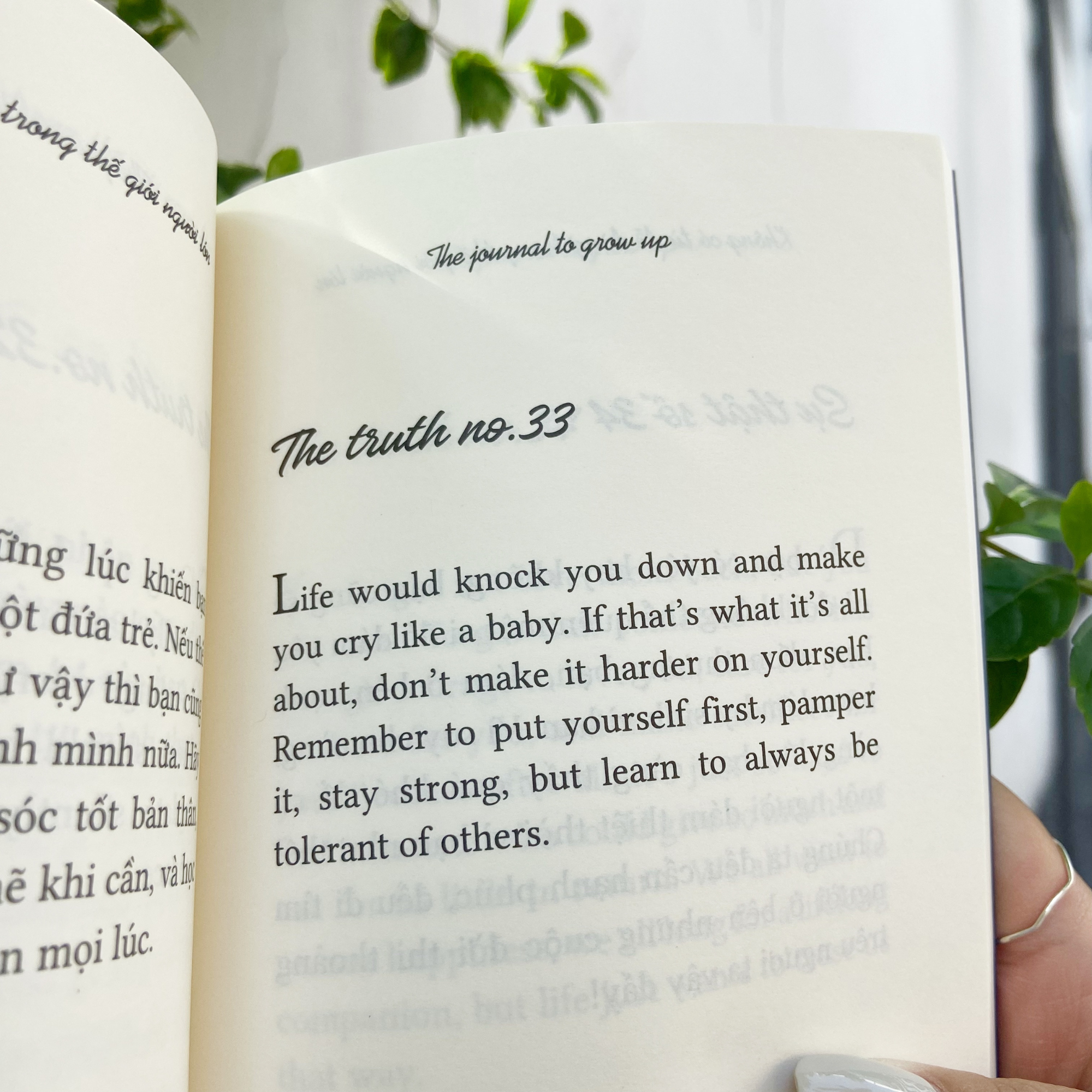 the journal to grow up - không có từ dễ dàng trong thế giới người lớn - Ảnh 3