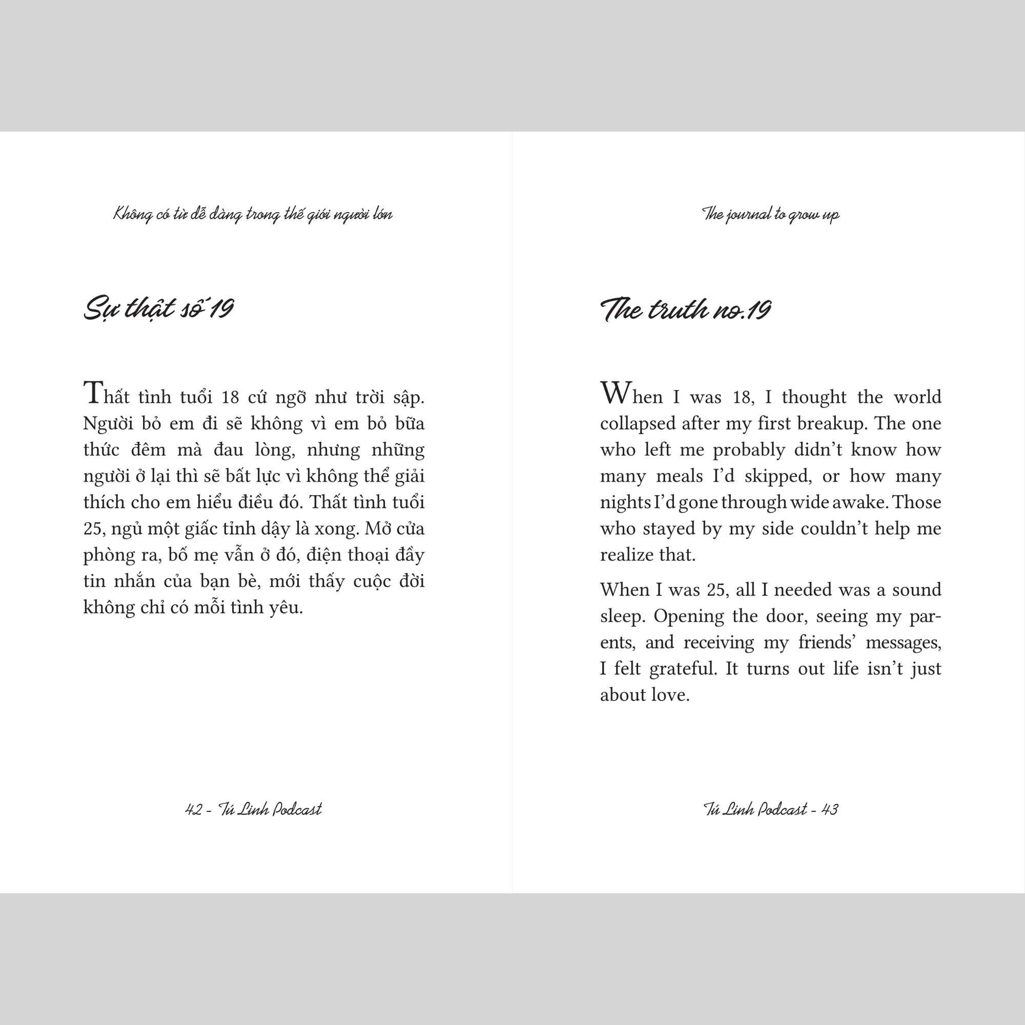 the journal to grow up - không có từ dễ dàng trong thế giới người lớn - Ảnh 8