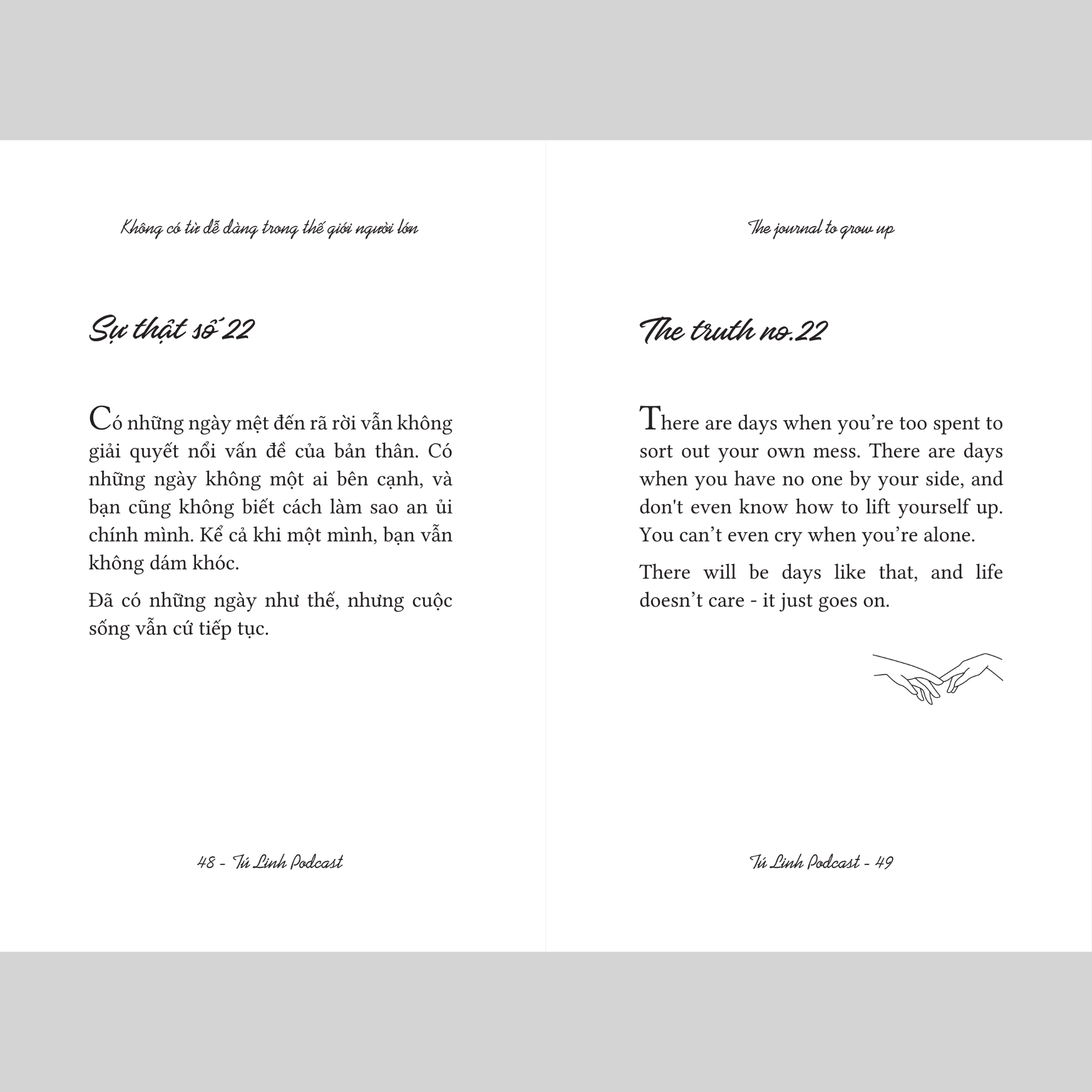 the journal to grow up - không có từ dễ dàng trong thế giới người lớn - Ảnh 9