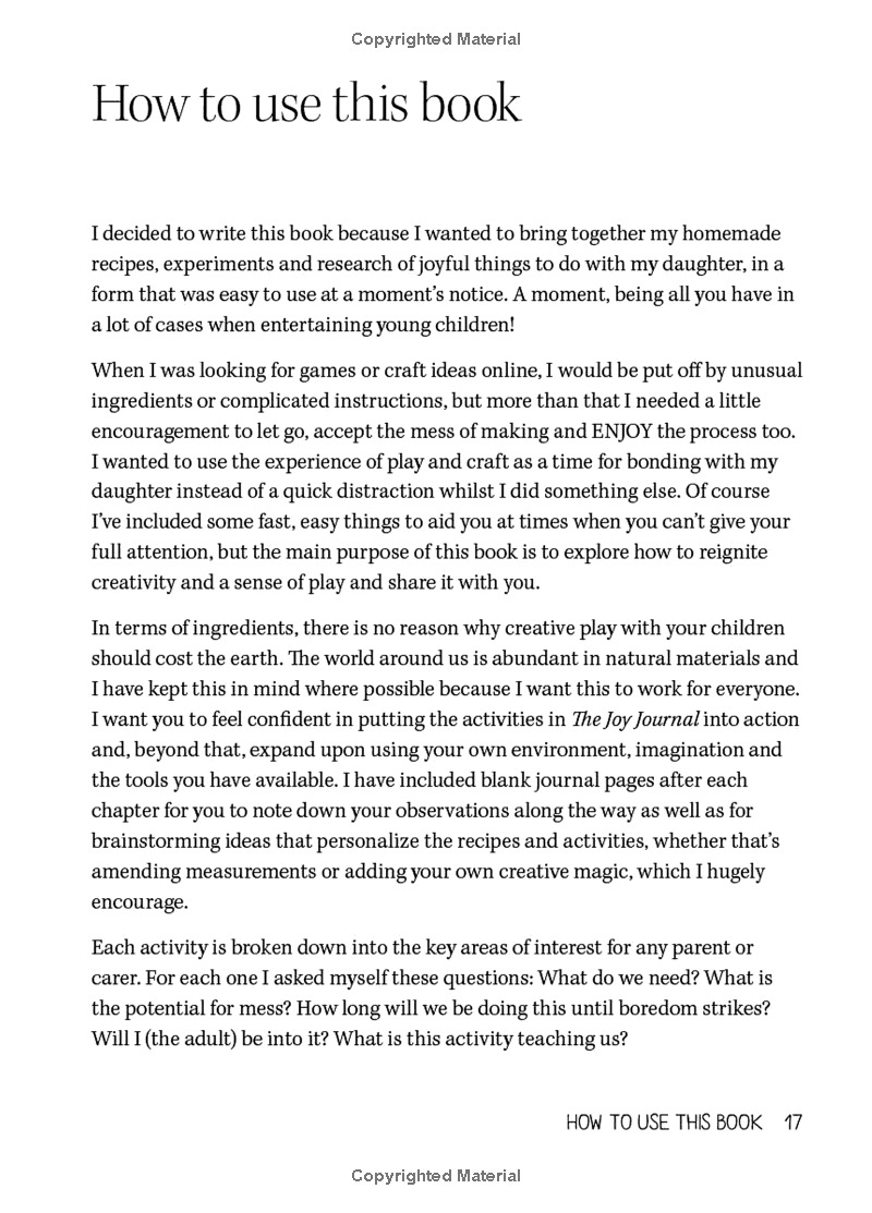 the joy journal for magical everyday play: easy activities & creative craft for kids and their grown-ups - Ảnh 14