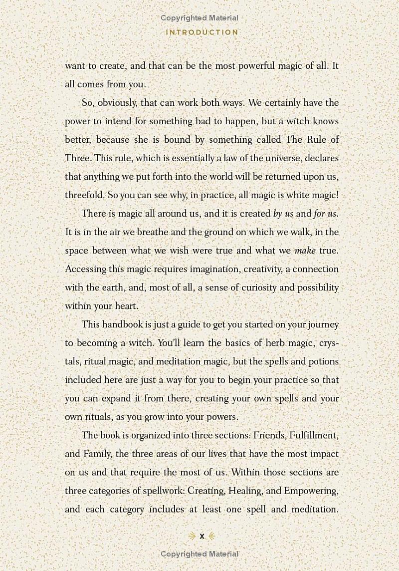 the junior witch's handbook: a kid's guide to white magic, spells, and rituals - Ảnh 11