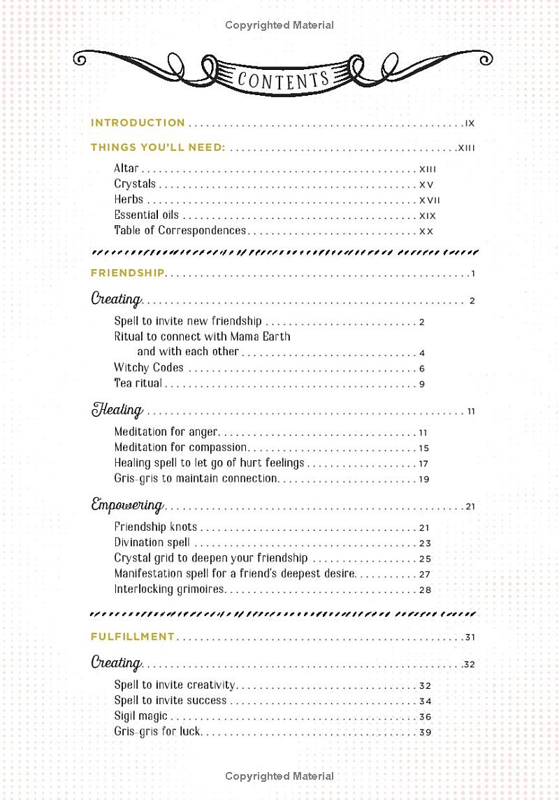 the junior witch's handbook: a kid's guide to white magic, spells, and rituals - Ảnh 7