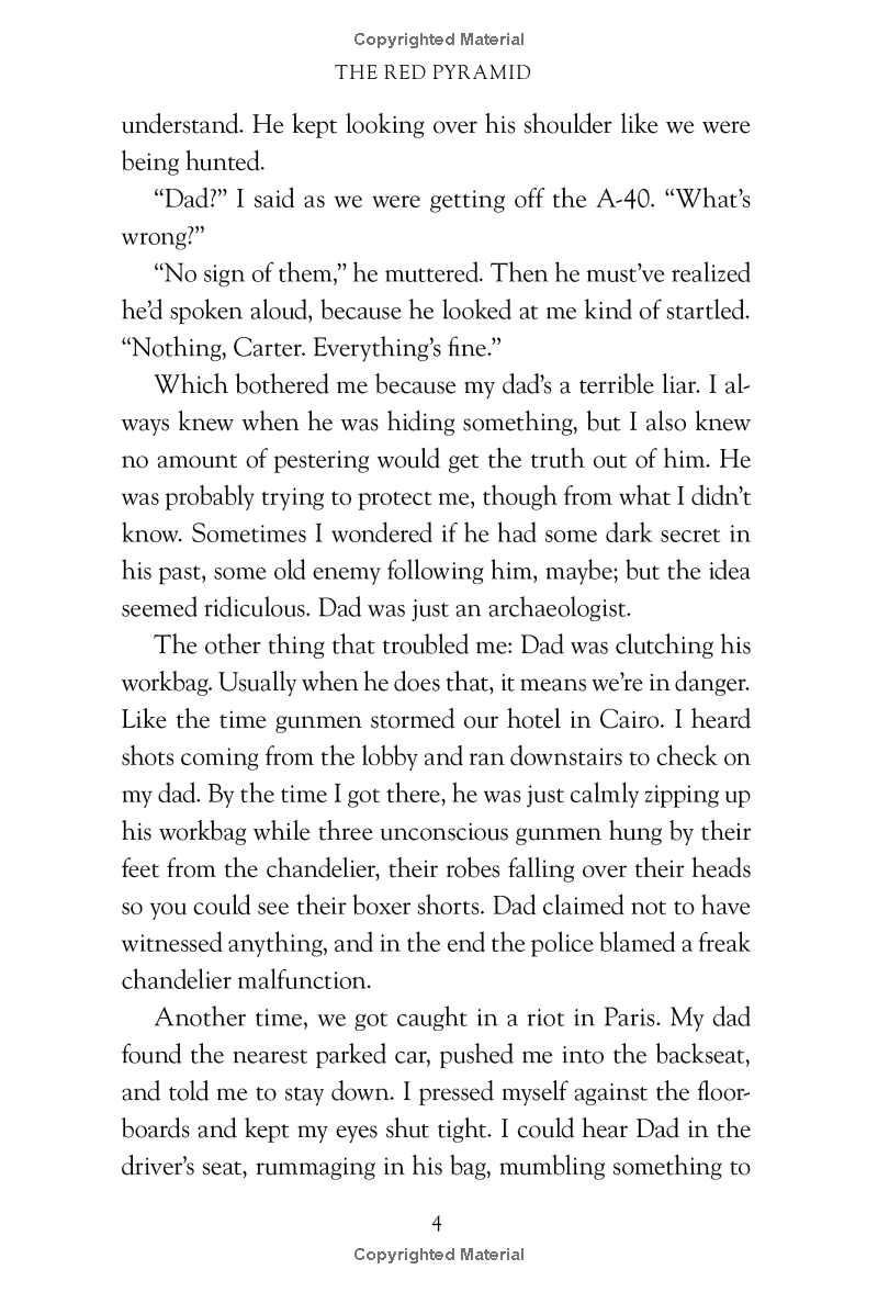 the kane chronicles, book 1 - the red pyramid - Ảnh 10