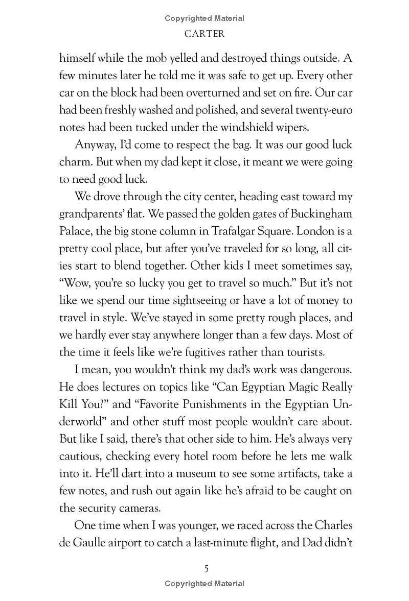 the kane chronicles, book 1 - the red pyramid - Ảnh 11