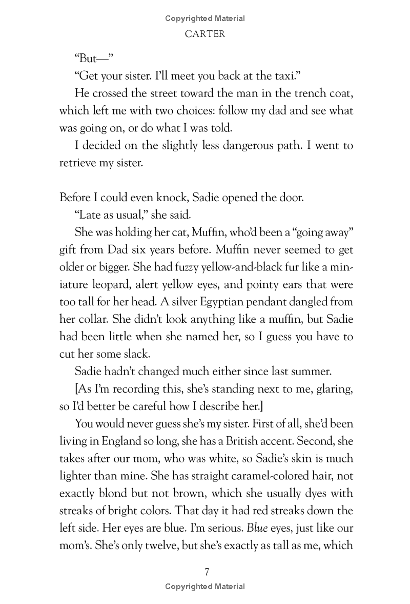 the kane chronicles, book 1 - the red pyramid - Ảnh 13