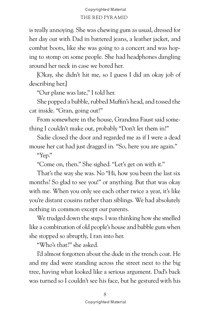 the kane chronicles, book 1 - the red pyramid - Ảnh 14