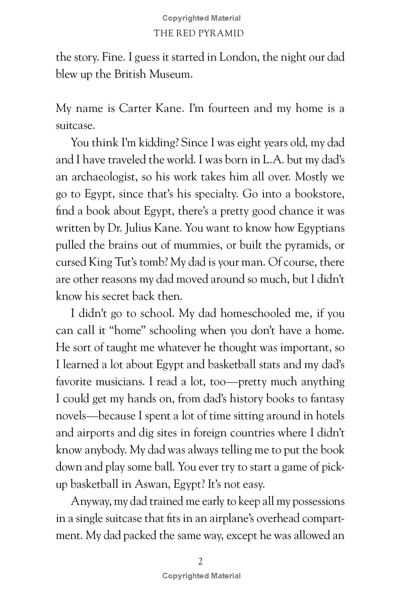 the kane chronicles, book 1 - the red pyramid - Ảnh 8