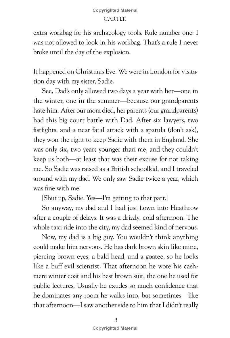 the kane chronicles, book 1 - the red pyramid - Ảnh 9