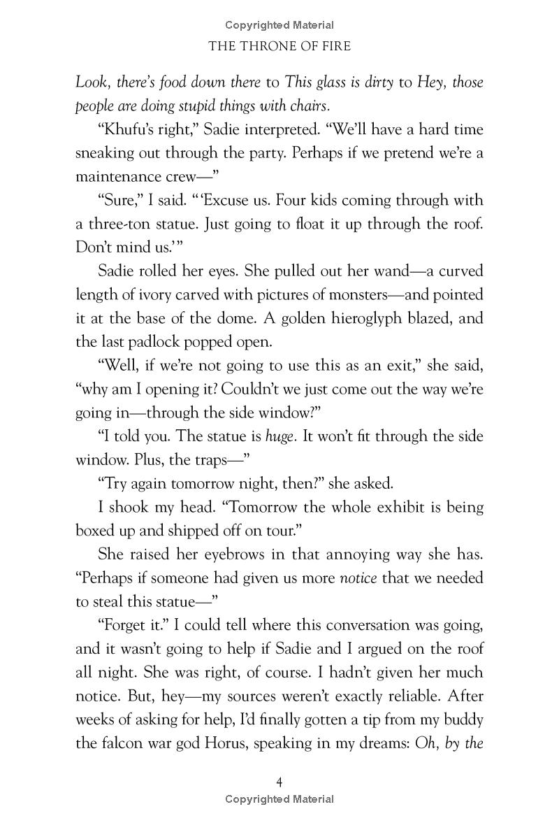 the kane chronicles, book 2 - the throne of fire - Ảnh 18