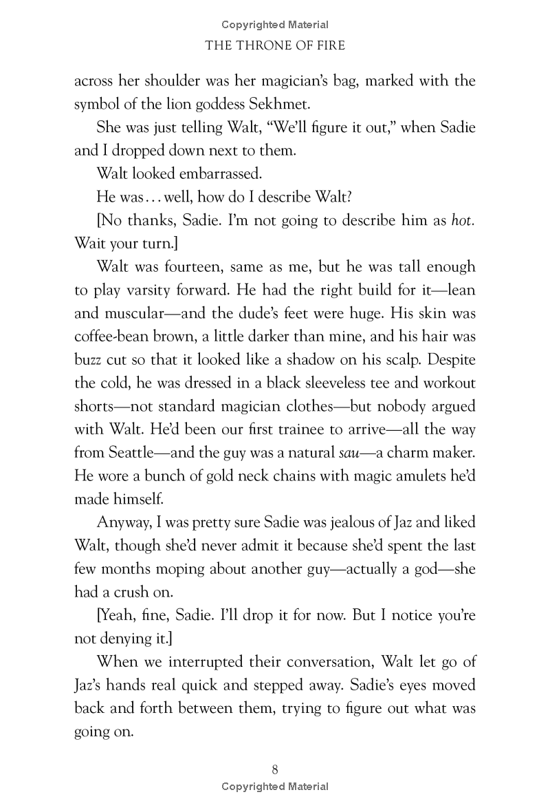 the kane chronicles, book 2 - the throne of fire - Ảnh 22