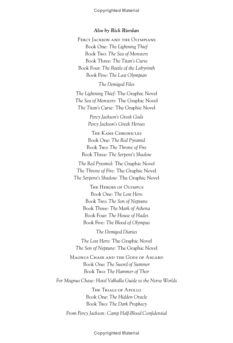 the kane chronicles, book 3 - the serpent's shadow - Ảnh 3