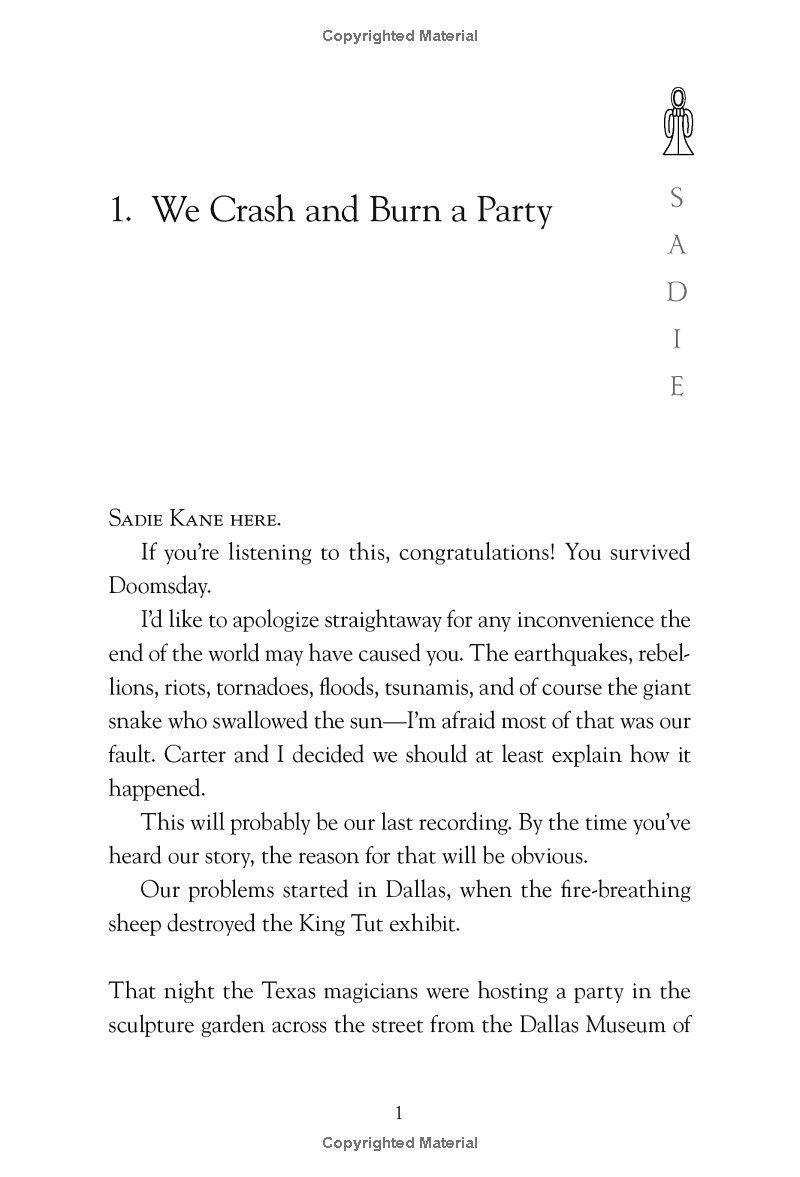 the kane chronicles, book 3 - the serpent's shadow - Ảnh 9