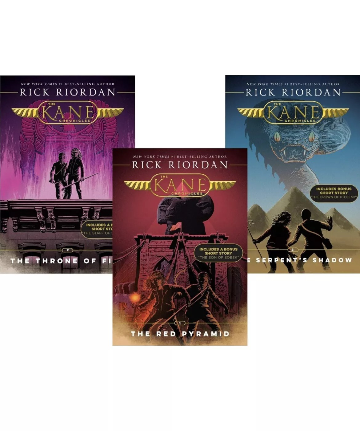 the kane chronicles paperback box set with graphic novel sampler - Ảnh 9