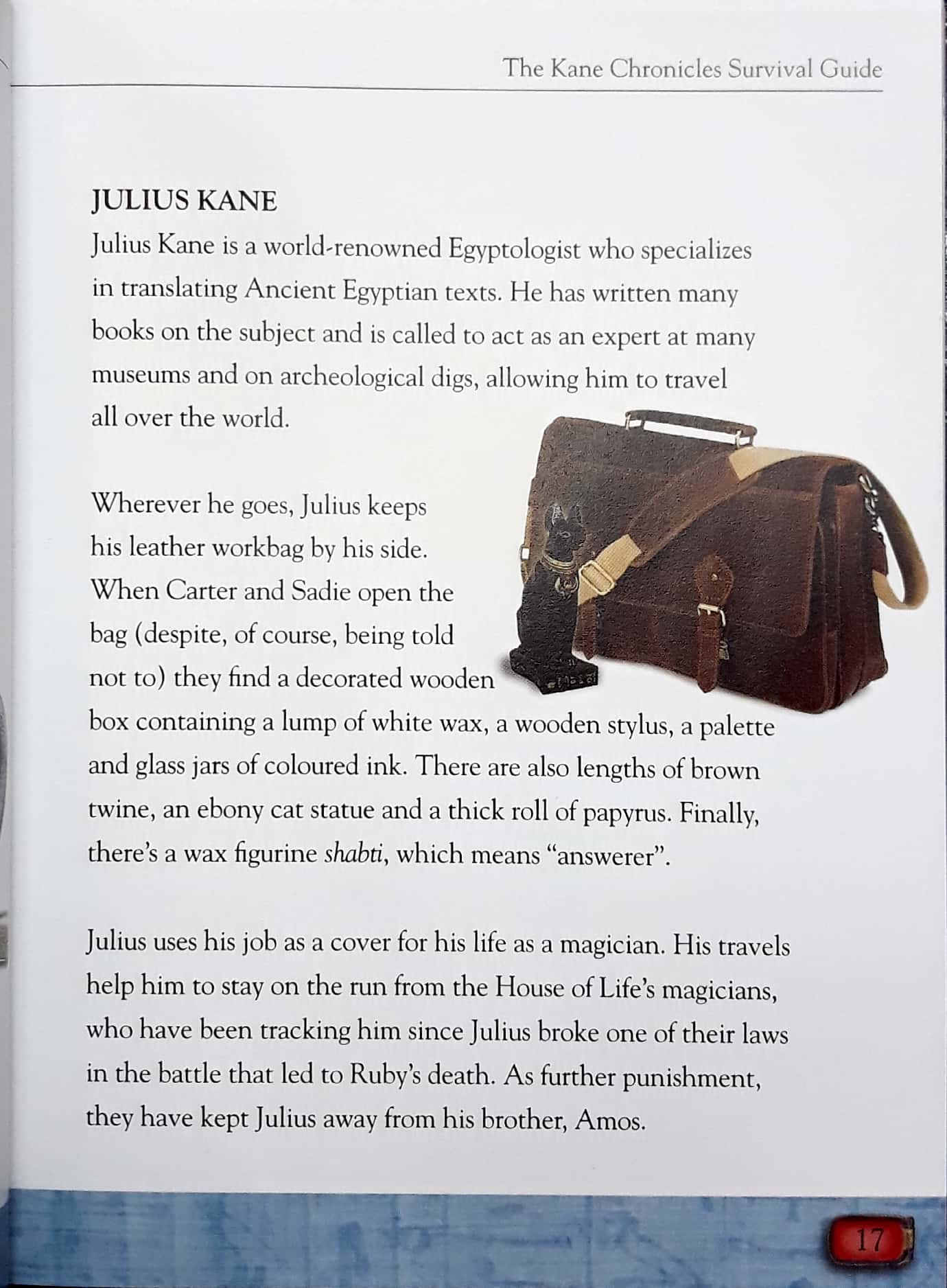 the kane chronicles: survival guide - Ảnh 9