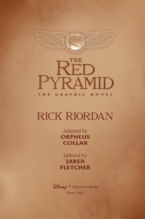 the kane chronicles - the graphic novel book 1: the red pyramid - Ảnh 3