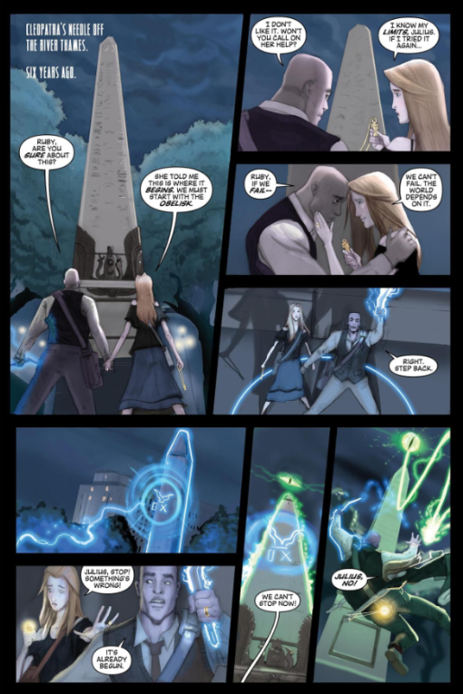 the kane chronicles - the graphic novel book 1: the red pyramid - Ảnh 5