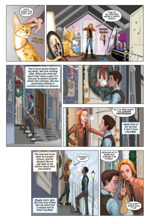 the kane chronicles - the graphic novel book 1: the red pyramid - Ảnh 8