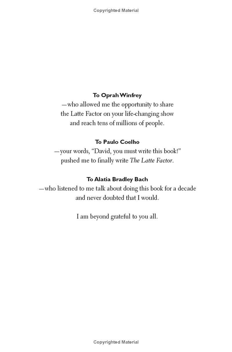 the latte factor: why you don't have to be rich to live rich - Ảnh 5