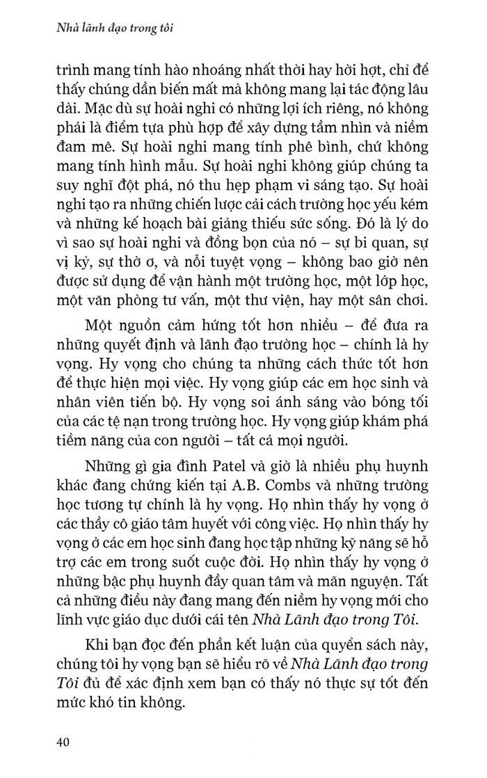 the leader in me - nhà lãnh đạo trong tôi - Ảnh 9