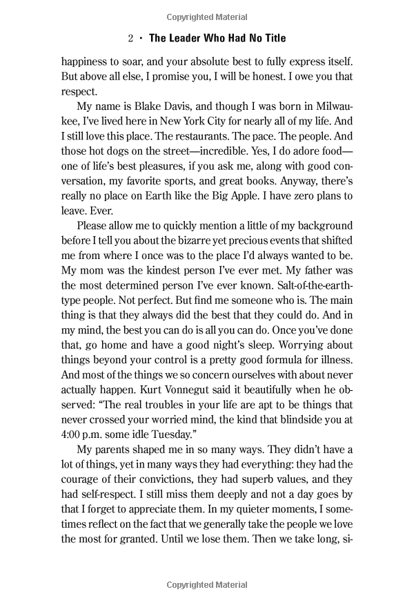 the leader who had no title: a modern fable on real success in business and in life - Ảnh 7