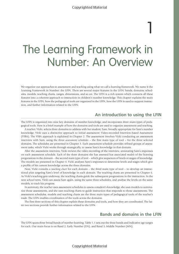 the learning framework in number: pedagogical tools for assessment and instruction (math recovery) - Ảnh 10
