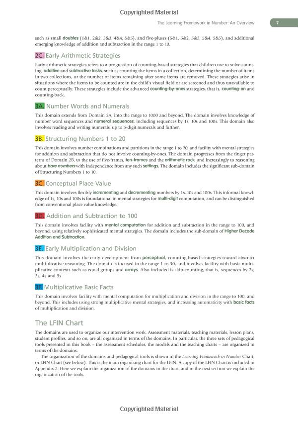 the learning framework in number: pedagogical tools for assessment and instruction (math recovery) - Ảnh 12