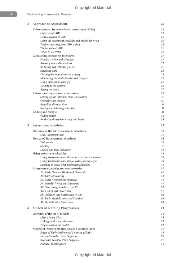 the learning framework in number: pedagogical tools for assessment and instruction (math recovery) - Ảnh 5