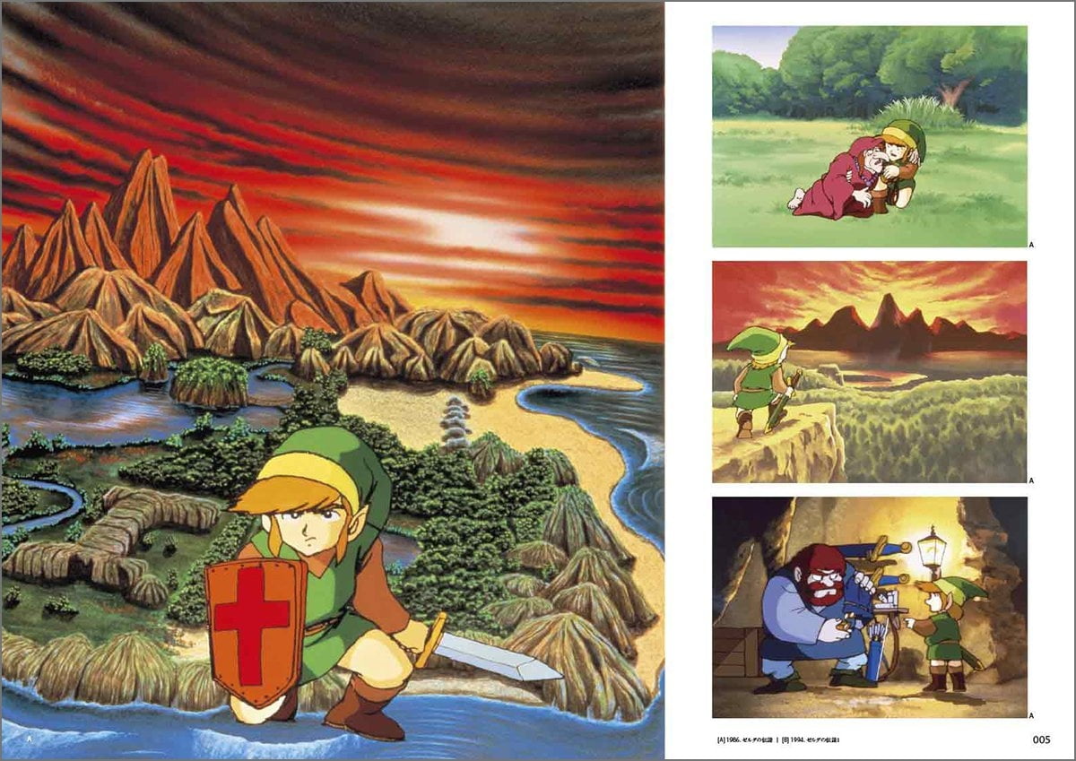 the legend of zelda 30th anniversary book 1st collection the legend of zelda hyrule graphics - Ảnh 4