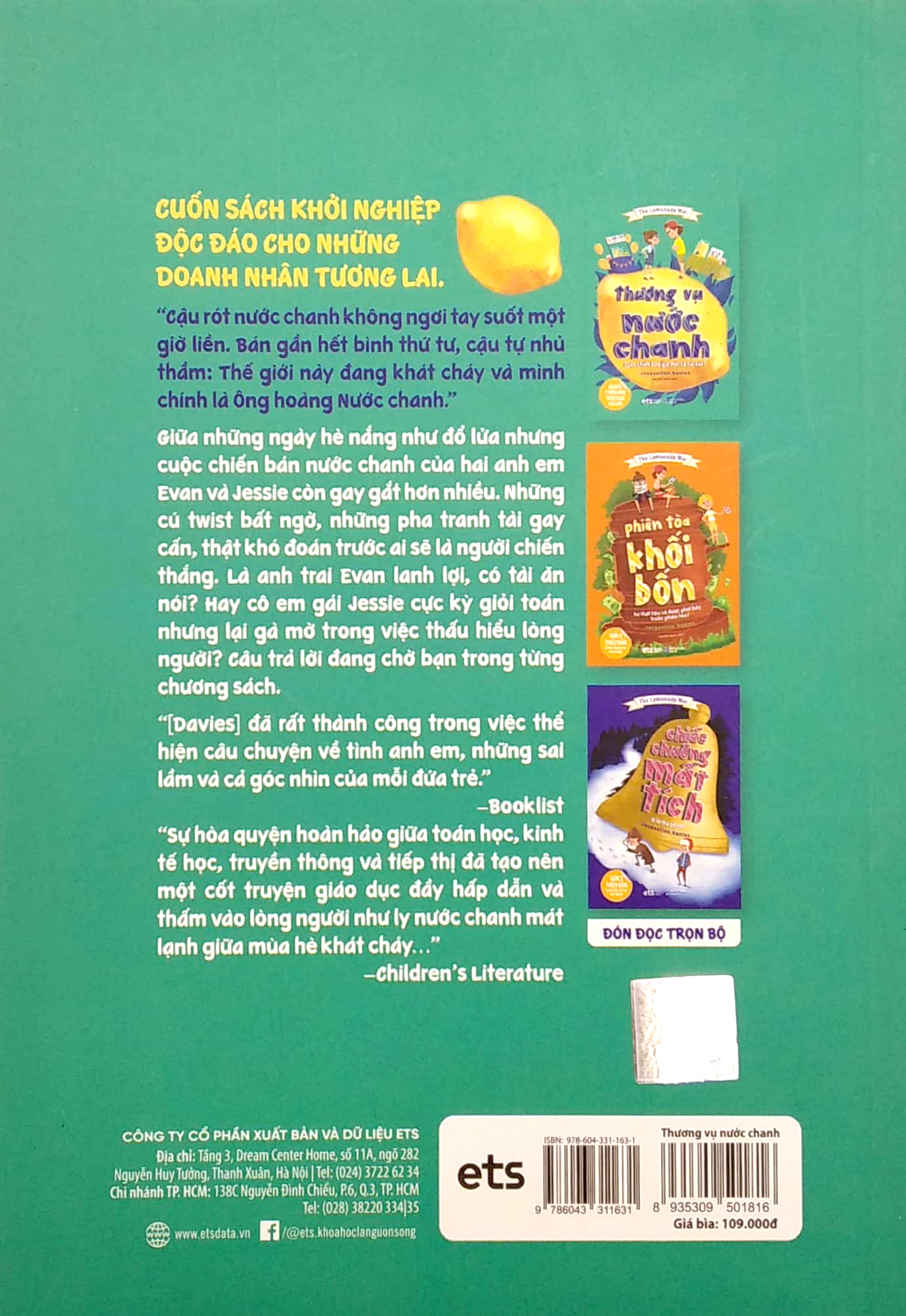 The Lemonade War: Thương Vụ Nước Chanh - Ảnh 6