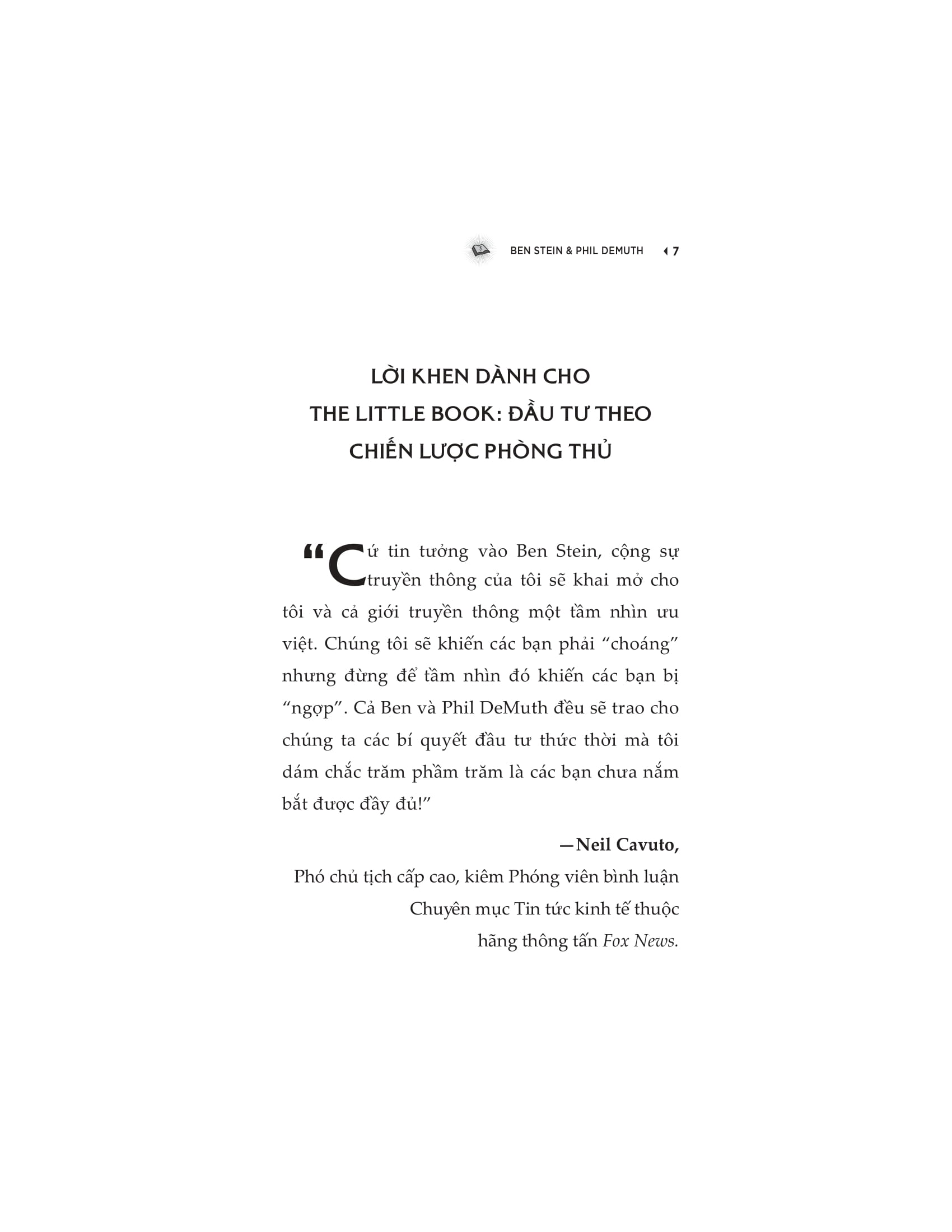 The Little Book - Đầu Tư Theo Chiến Lược Phòng Thủ - Ảnh 5