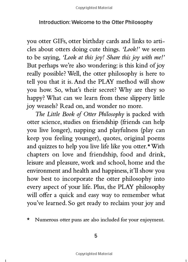 the little book of otter philosophy (the little animal philosophy books) - Ảnh 9