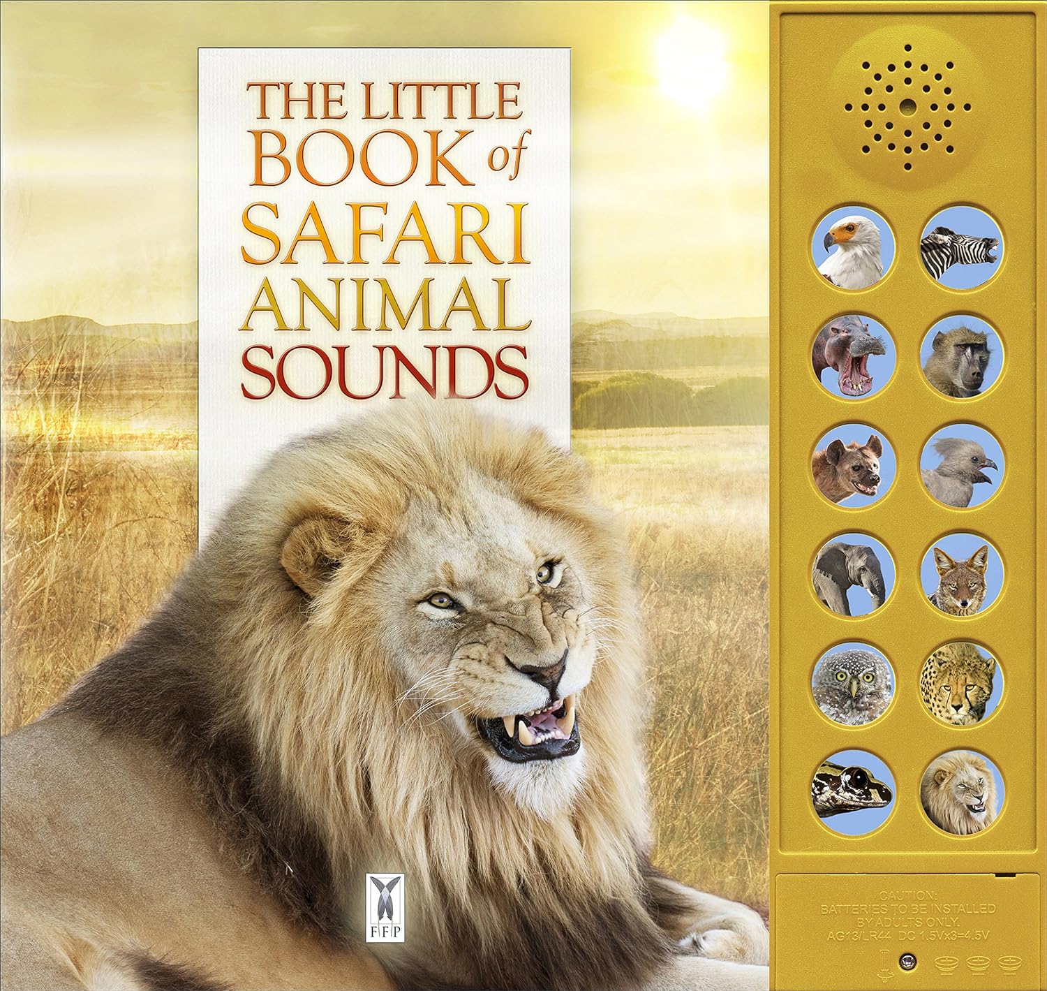 the little book of safari animal sounds - Ảnh 2