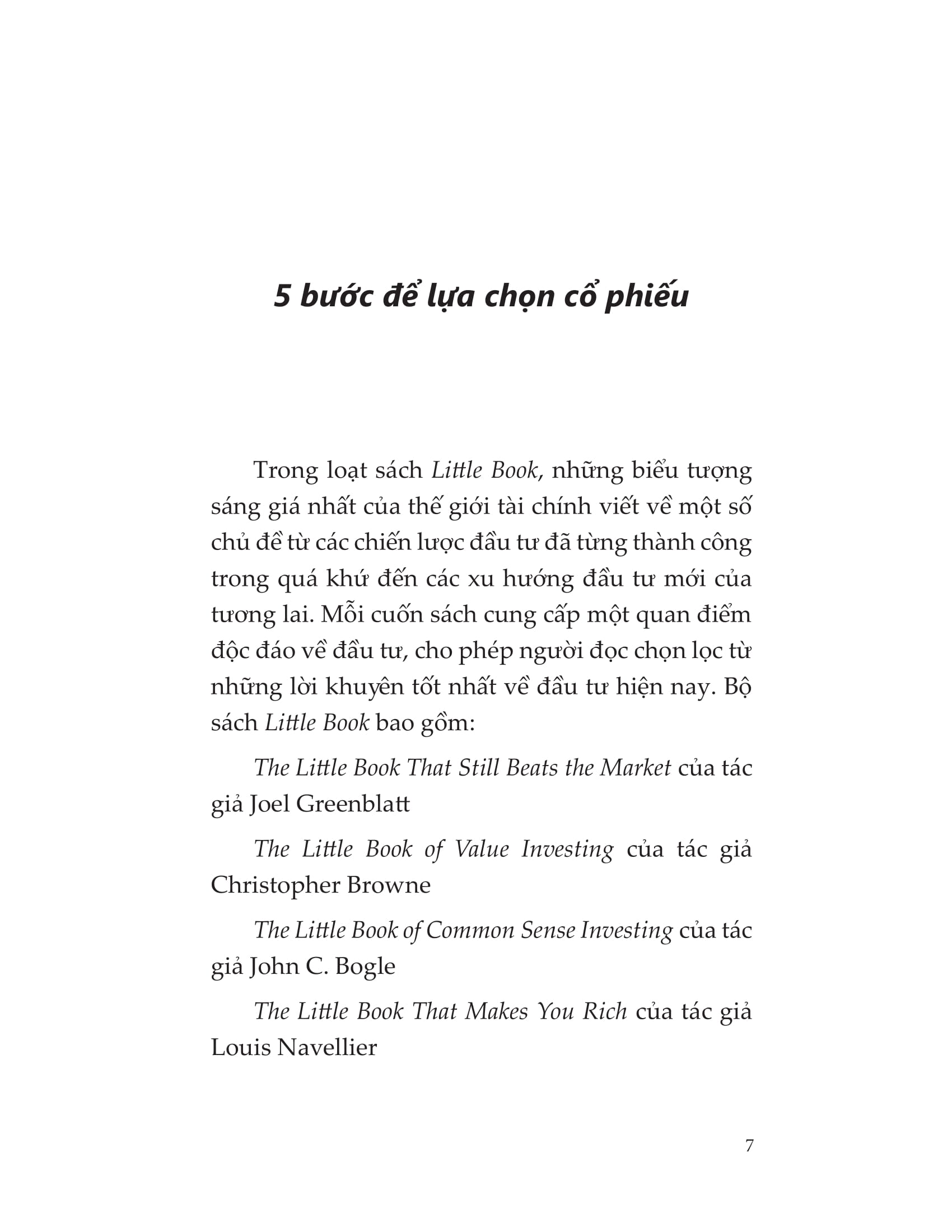 the little book - quản trị rủi ro trong đầu tư chứng khoán - Ảnh 6