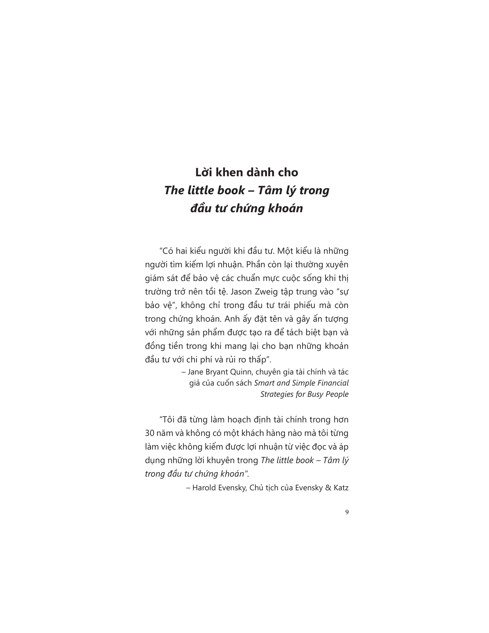 the little book - tâm lý trong đầu tư chứng khoán - Ảnh 10