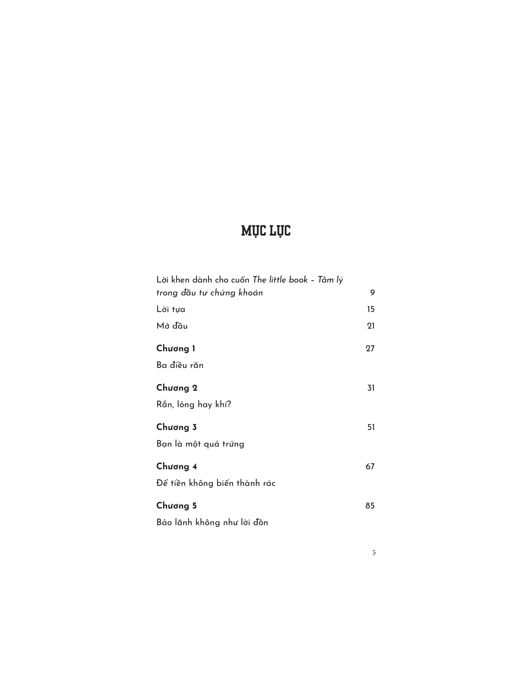 the little book - tâm lý trong đầu tư chứng khoán - Ảnh 6