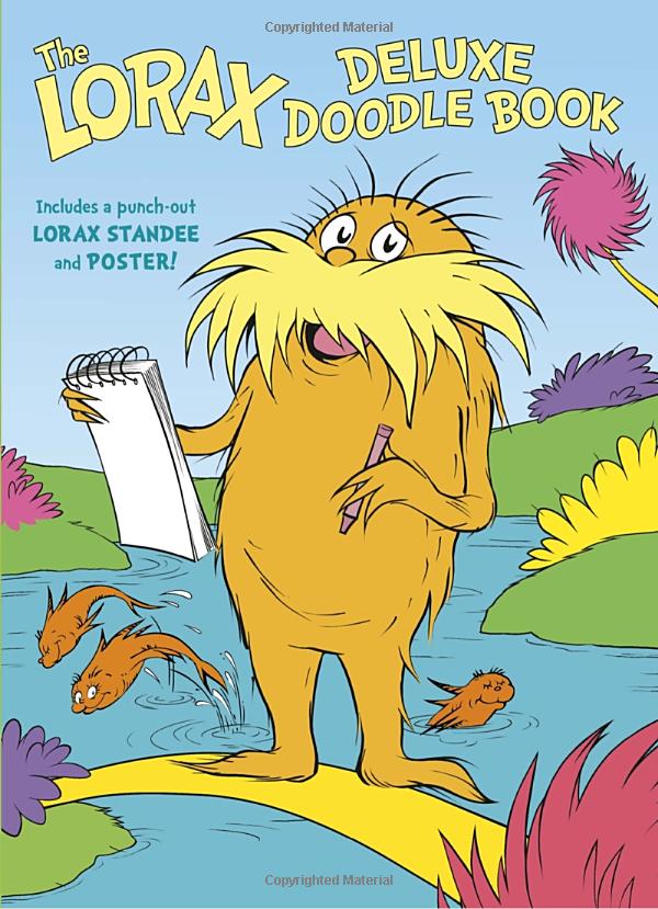 the lorax deluxe doodle book (dr. seuss's the lorax books) - Ảnh 2