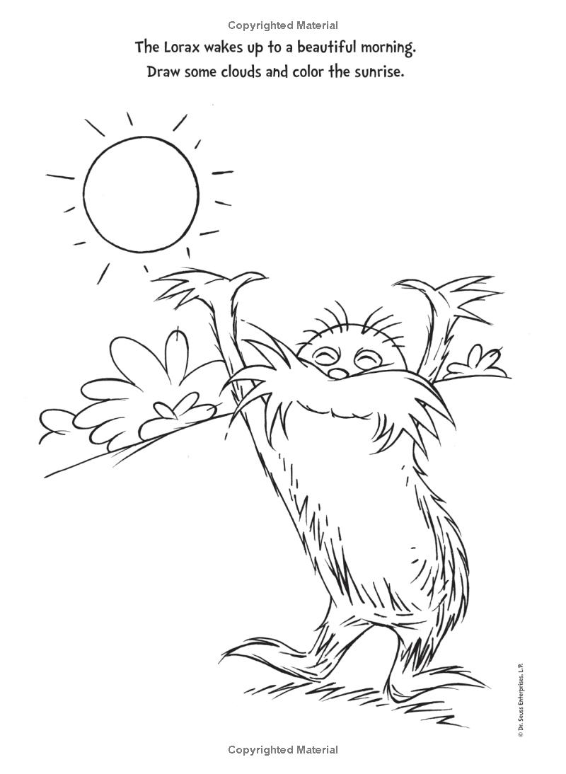 the lorax deluxe doodle book (dr. seuss's the lorax books) - Ảnh 6