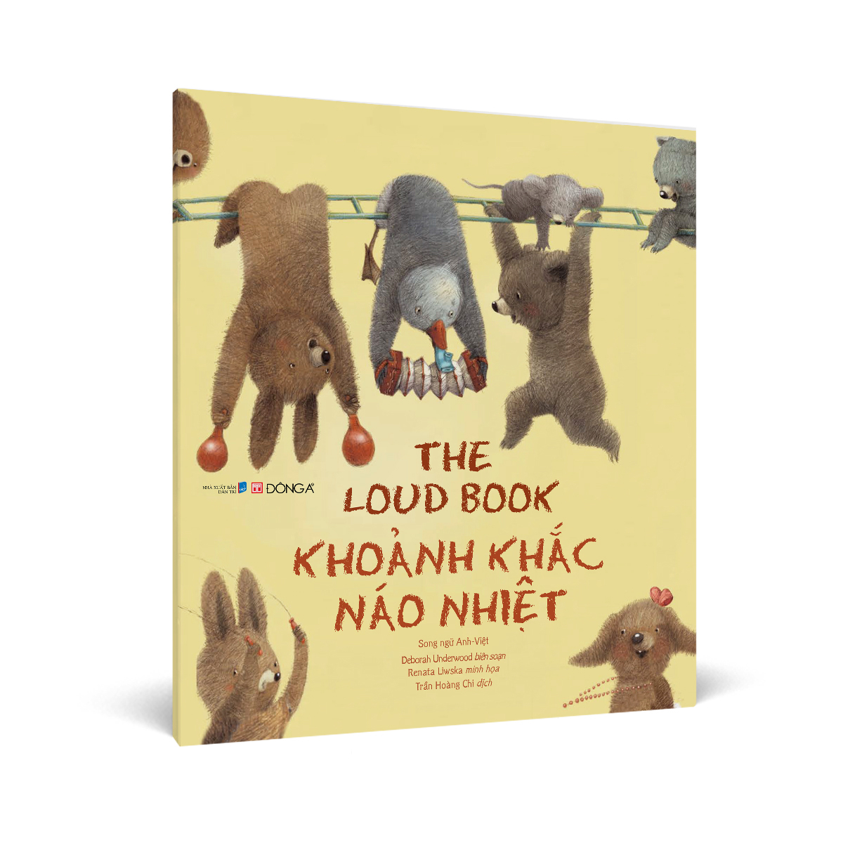 the loud book - khoảnh khắc náo nhiệt - song ngữ anh-việt - Ảnh 3