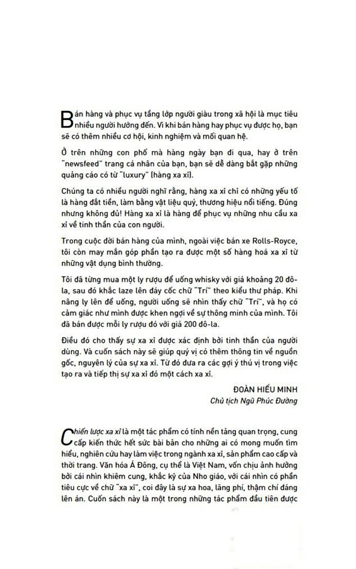 the luxury strategy - chiến lược xa xỉ - Ảnh 6