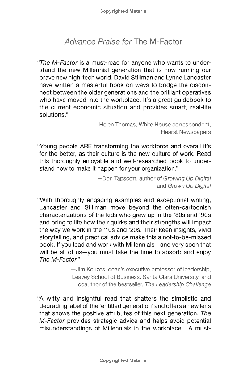 the m-factor: how the millennial generation is rocking the workplace - Ảnh 4