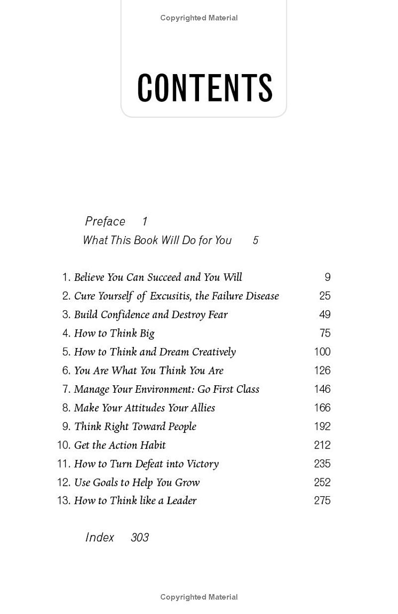 the magic of thinking big - the true secret of success - Ảnh 3