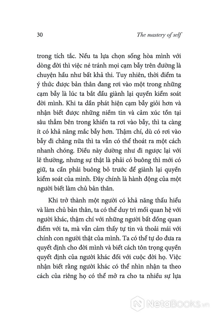 the mastery of self - hành trình thấu hiểu bản thân và tìm thấy tự do - Ảnh 11