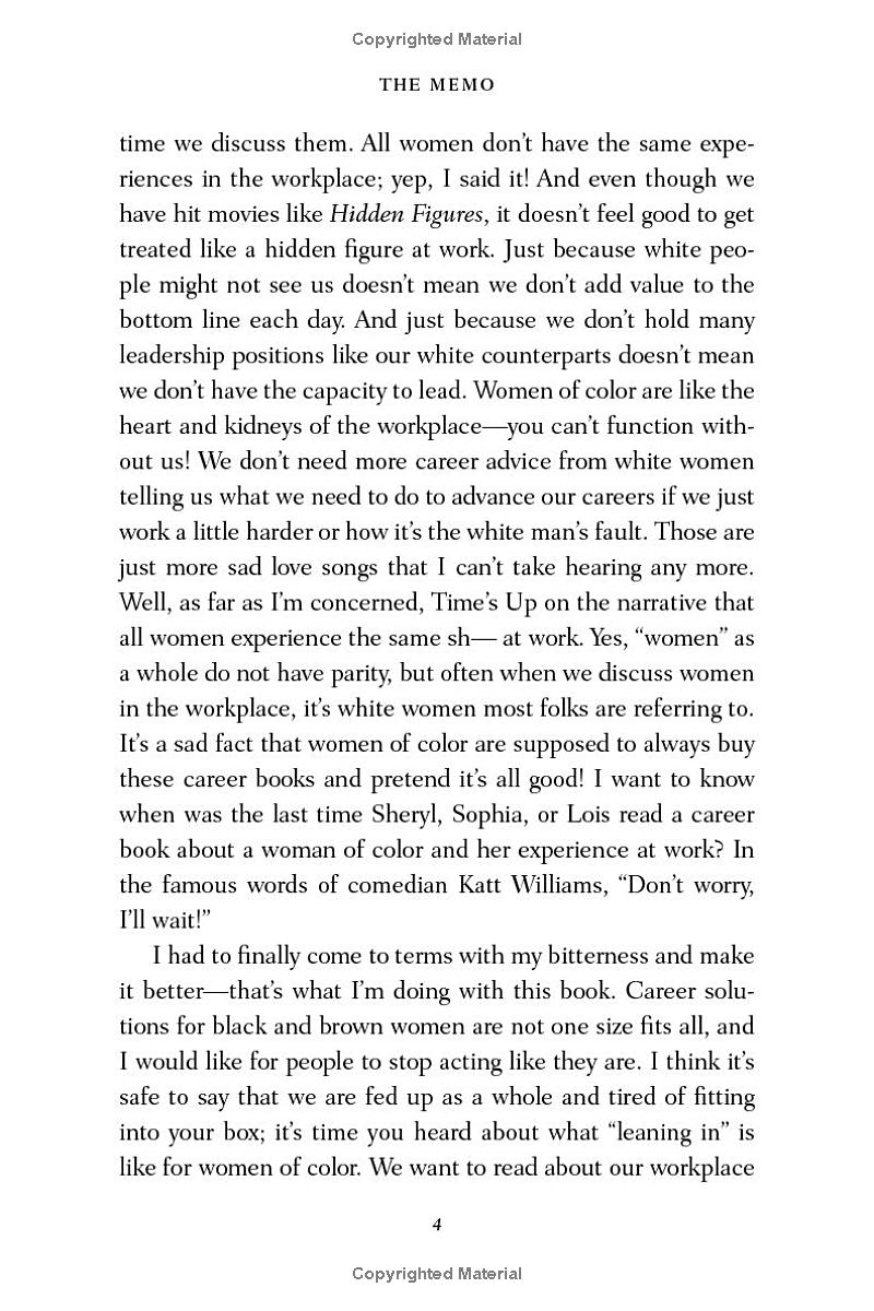 the memo : what women of color need to know to secure a seat at the table - Ảnh 13