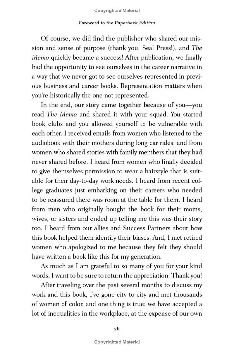 the memo : what women of color need to know to secure a seat at the table - Ảnh 6