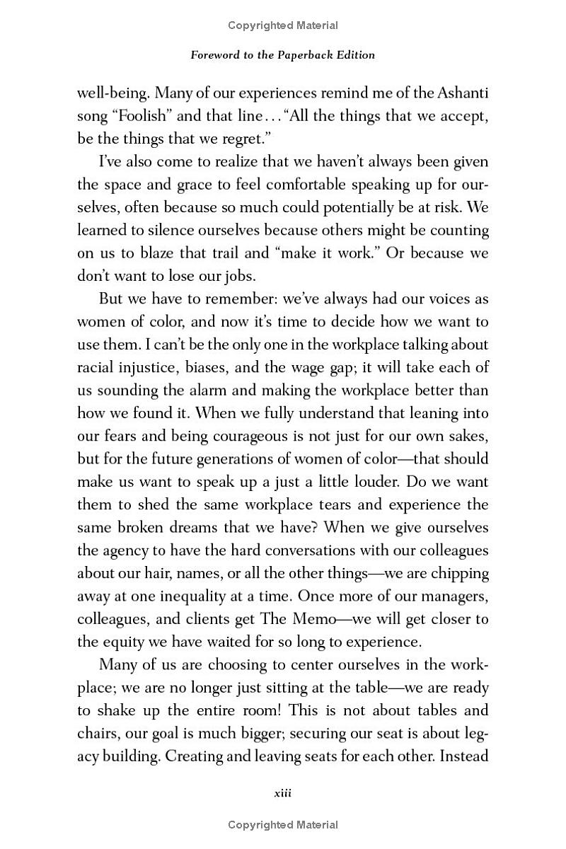 the memo : what women of color need to know to secure a seat at the table - Ảnh 7