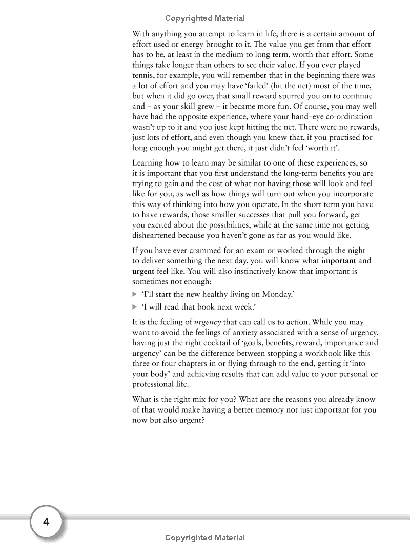 the memory workbook (teach yourself) - Ảnh 8