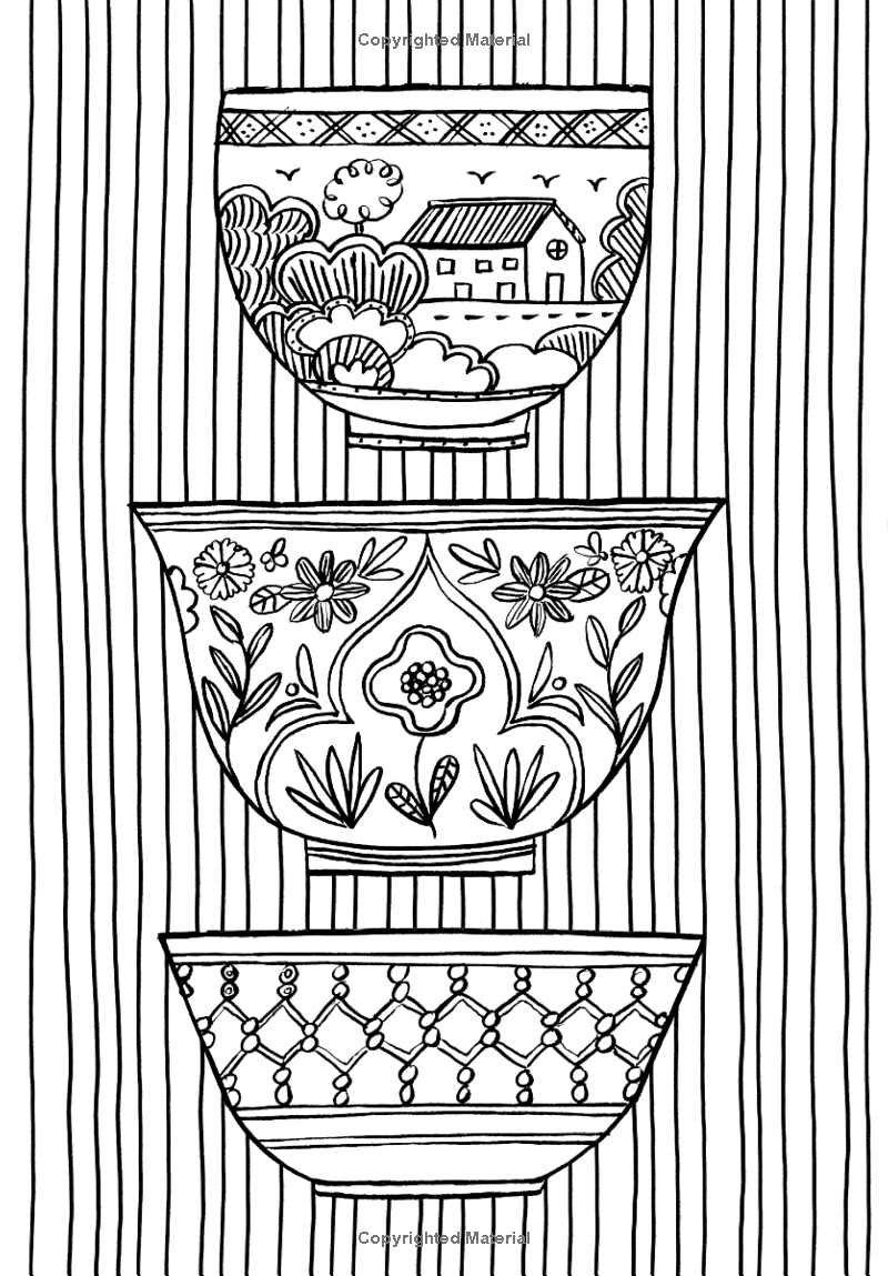 The Mindfulness Colouring Book : Anti-Stress Art Therapy for Busy People - Ảnh 10