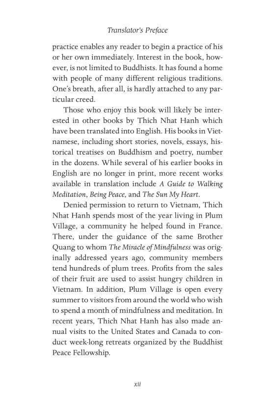 the miracle of mindfulness, gift edition: an introduction to the practice of meditation - Ảnh 12